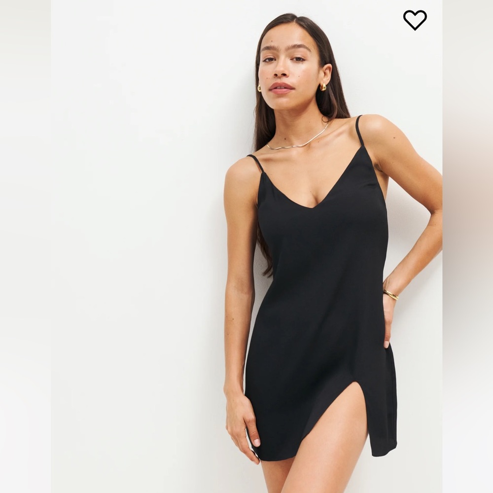 Reformation Marlowe Dress - Black